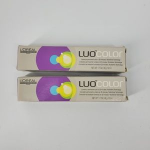 L'Oreal Luocolor 1.7 oz Luminous Permanent Hair Color 6.26 6VR New in Pack 2 Pak
